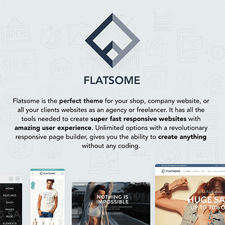 Flatsome giao diện bán hàng bán chạy nhất